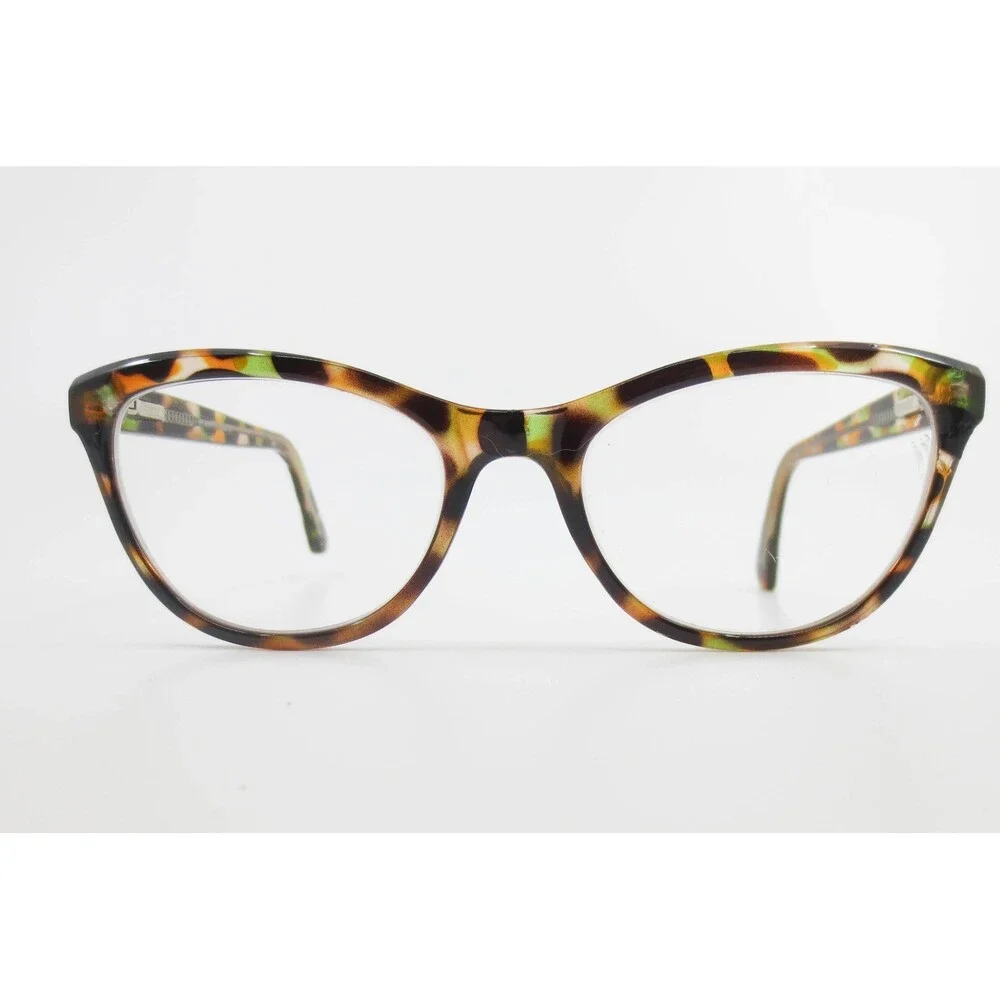 Warby Parker WP 8103 TO Tortoise Green Yellow Cat Eye Glasses Frames 53-18-135